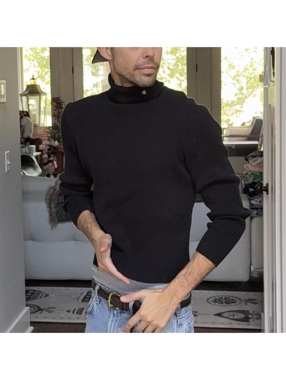 Lauren Ralph Lauren Black Turtleneck Sweater 🖤